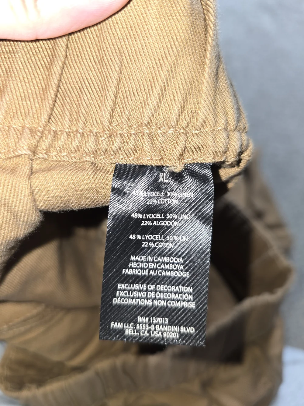 Banana Republic easy elastic